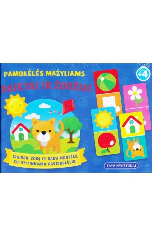 Pamokėlės mažyliams. Daiktai ir žodžiai